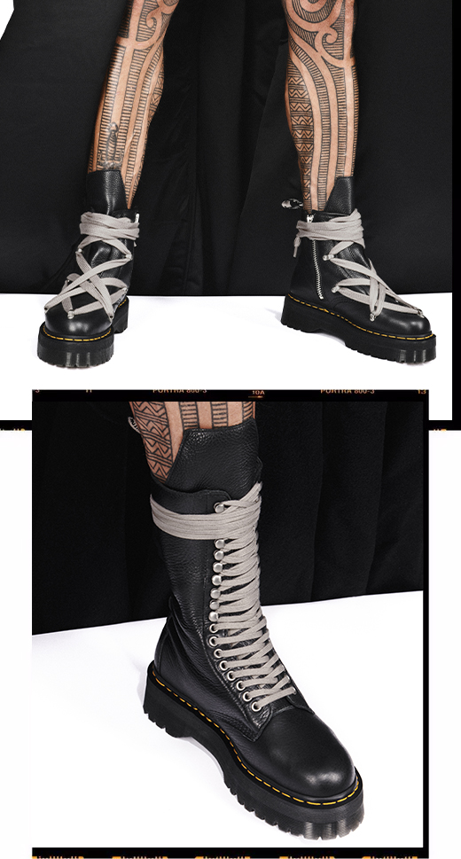 第1位獲得！ Rick Owens Dr.Martens コラボ ブーツ blog.knak.jp