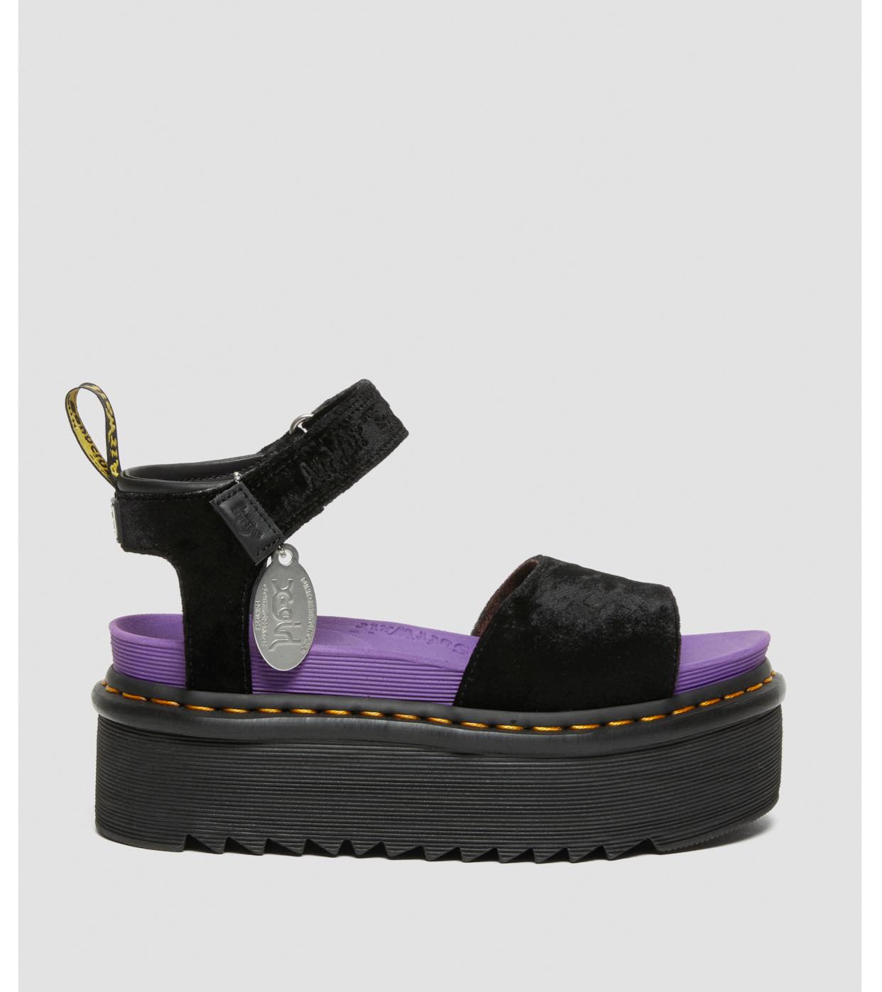 Dr martens platform velluto shop
