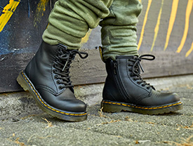 low platform doc martens