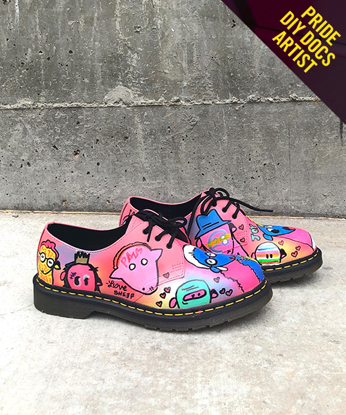 Custom made hot sale dr martens